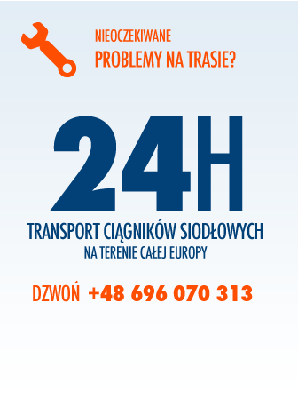 transport ciągników